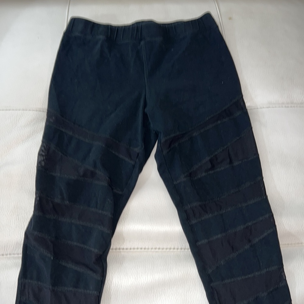 Express front mesh leggings
